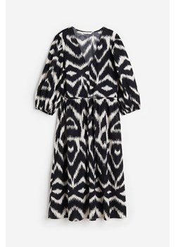H & M - Sukienka z baloniastym rękawem - Czarny ze sklepu H&M w kategorii Sukienki - zdjęcie 172351616