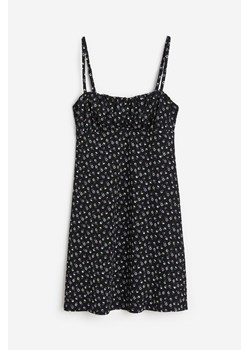 H & M - Sukienka z kreszowanego dżerseju - Czarny ze sklepu H&M w kategorii Sukienki - zdjęcie 172351645