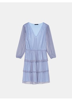 Mohito - Niebieska sukienka mini - błękitny ze sklepu Mohito w kategorii Sukienki - zdjęcie 172352579