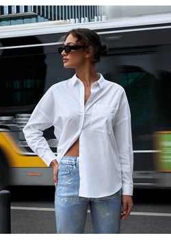 Mohito - Biała koszula - biały ze sklepu Mohito w kategorii Koszule damskie - zdjęcie 172352615