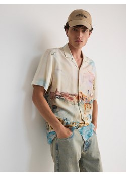 Reserved - Wzorzysta koszula relaxed fit - wielobarwny ze sklepu Reserved w kategorii Koszule męskie - zdjęcie 172352957