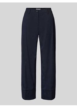 Spodnie w jednolitym kolorze ze sklepu Peek&Cloppenburg  w kategorii Spodnie damskie - zdjęcie 172354696