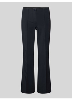Spodnie materiałowe z poszerzaną nogawką o skróconym kroju model ‘ROS EASY KICK’ ze sklepu Peek&Cloppenburg  w kategorii Spodnie damskie - zdjęcie 172354746
