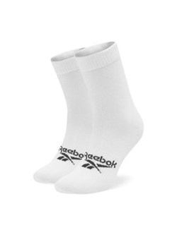 Reebok Skarpety Wysokie Męskie Act Fo Mid Crew Sock GI0075 Biały ze sklepu MODIVO w kategorii Skarpetki męskie - zdjęcie 172355315