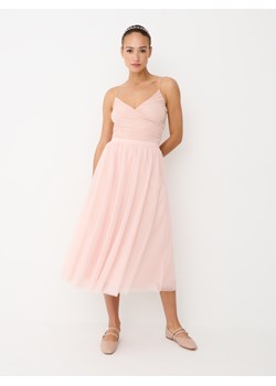 Mohito - Tiulowa spódnica midi - pastelowy różowy ze sklepu Mohito w kategorii Spódnice - zdjęcie 172355978