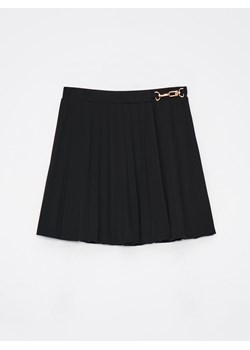 Mohito - Plisowana spódnica mini czarna - czarny ze sklepu Mohito w kategorii Spódnice - zdjęcie 172356018
