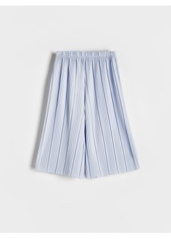Reserved - Plisowane spodnie kuloty - jasnoniebieski ze sklepu Reserved w kategorii Spodnie dziewczęce - zdjęcie 172357366