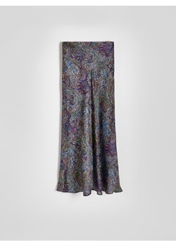 Reserved - Wzorzysta spódnica maxi - niebieski ze sklepu Reserved w kategorii Spódnice - zdjęcie 172357509