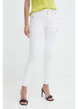 Morgan jeansy PEMA3 damskie kolor biały ze sklepu ANSWEAR.com w kategorii Jeansy damskie - zdjęcie 172358637