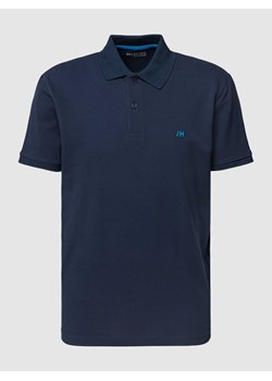Koszulka polo z bawełny model ‘SLHDANTE’ ze sklepu Peek&Cloppenburg  w kategorii T-shirty męskie - zdjęcie 172361187