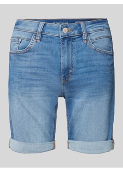 Bermudy jeansowe o kroju slim fit z 5 kieszeniami ze sklepu Peek&Cloppenburg  w kategorii Szorty - zdjęcie 172361229