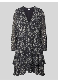 Sukienka kopertowa o długości do kolan ze sklepu Peek&Cloppenburg  w kategorii Sukienki - zdjęcie 172361247