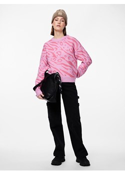 Pieces Sweter &quot;Jeo&quot; w kolorze jasnoróżowym ze sklepu Limango Polska w kategorii Swetry damskie - zdjęcie 172361966