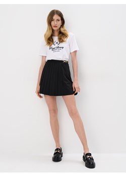 Mohito - Plisowana spódnica mini czarna - czarny ze sklepu Mohito w kategorii Spódnice - zdjęcie 172362418