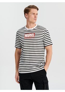 Sinsay - Koszulka MARVEL - biały ze sklepu Sinsay w kategorii T-shirty męskie - zdjęcie 172363279