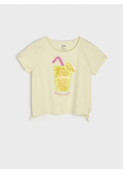 Sinsay - Koszulka - żółty ze sklepu Sinsay w kategorii Bluzki dziewczęce - zdjęcie 172363357