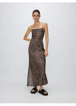 Reserved - Sukienka maxi z wiskozy - wielobarwny ze sklepu Reserved w kategorii Sukienki - zdjęcie 172363949