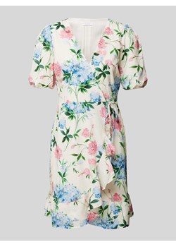 Sukienka kopertowa z kwiatowym wzorem ze sklepu Peek&Cloppenburg  w kategorii Sukienki - zdjęcie 172365019