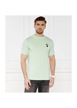 Karl Lagerfeld T-shirt CREWNECK | Regular Fit | stretch ze sklepu Gomez Fashion Store w kategorii T-shirty męskie - zdjęcie 172365137