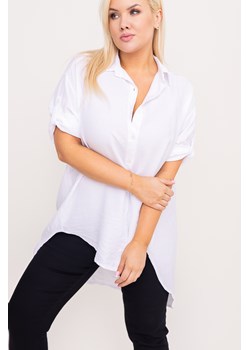 Biała Koszula ADECIA ze sklepu TONO w kategorii Koszule damskie - zdjęcie 172365918