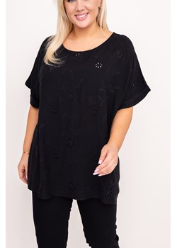 Czarna Bluzka XUI ze sklepu TONO w kategorii Bluzki damskie - zdjęcie 172365967