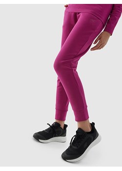 4F Spodnie dresowe w kolorze różowym ze sklepu Limango Polska w kategorii Spodnie dziewczęce - zdjęcie 172367398