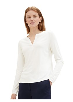 Tom Tailor Bluzka w kolorze białym ze sklepu Limango Polska w kategorii Bluzki damskie - zdjęcie 172367546