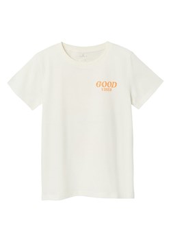 name it Koszulka &quot;Fadser&quot; w kolorze białym ze wzorem ze sklepu Limango Polska w kategorii T-shirty chłopięce - zdjęcie 172367809