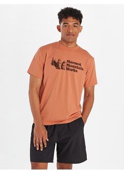 Marmot Koszulka w kolorze pomarańczowym ze sklepu Limango Polska w kategorii T-shirty męskie - zdjęcie 172367968