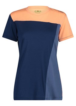 CMP Koszulka funkcyjna w kolorze granatowo-pomarańczowym ze sklepu Limango Polska w kategorii Bluzki damskie - zdjęcie 172368825