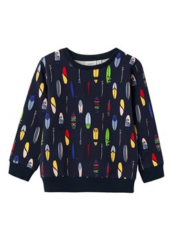 name it Bluza &quot;Frej&quot; w kolorze granatowym ze wzorem ze sklepu Limango Polska w kategorii Bluzy chłopięce - zdjęcie 172370155