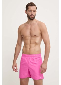 Nike szorty kąpielowe kolor różowy ze sklepu ANSWEAR.com w kategorii Kąpielówki - zdjęcie 172371408