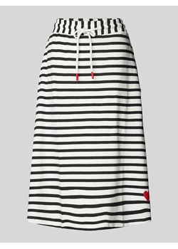 Spódnica midi ze wzorem w paski ze sklepu Peek&Cloppenburg  w kategorii Spódnice - zdjęcie 172372295