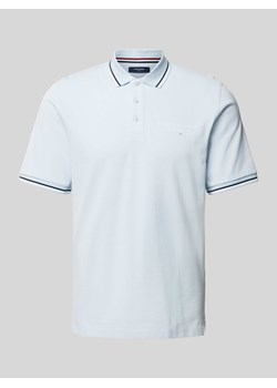 Koszulka polo z nadrukiem z logo ze sklepu Peek&Cloppenburg  w kategorii T-shirty męskie - zdjęcie 172372417