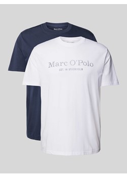 T-shirt z napisem z logo ze sklepu Peek&Cloppenburg  w kategorii T-shirty męskie - zdjęcie 172372435