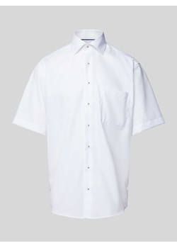 Koszula biznesowa o kroju comfort fit ze wzorem na całej powierzchni ze sklepu Peek&Cloppenburg  w kategorii Koszule męskie - zdjęcie 172372436
