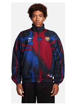 Męska dresowa bluza piłkarska FC Barcelona x Patta - Czerń ze sklepu Nike poland w kategorii Bluzy męskie - zdjęcie 172372548