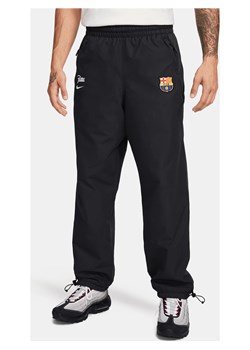 Męskie dresowe spodnie piłkarskie Nike FC Barcelona x Patta - Czerń ze sklepu Nike poland w kategorii Spodnie męskie - zdjęcie 172372555