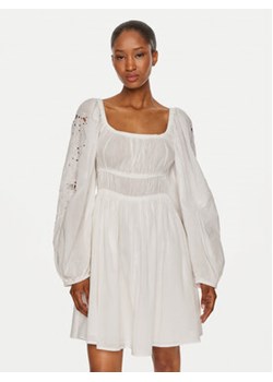Pinko Sukienka letnia Fandango 103731 A1XP Biały Regular Fit ze sklepu MODIVO w kategorii Sukienki - zdjęcie 172372866