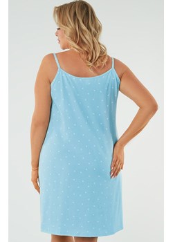Damska koszula nocna na ramiączkach turkusowa Glory, Kolor turkusowy, Rozmiar S, Italian Fashion ze sklepu Primodo w kategorii Koszule nocne - zdjęcie 172372989