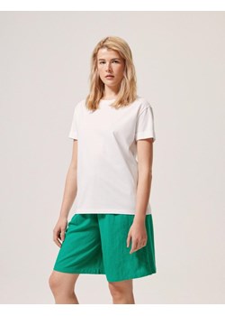 Koszulka BYGGET Biały XS ze sklepu Diverse w kategorii Bluzki damskie - zdjęcie 172373159