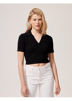 Koszulka LOTTIE Czarny XS ze sklepu Diverse w kategorii Bluzki damskie - zdjęcie 172373209