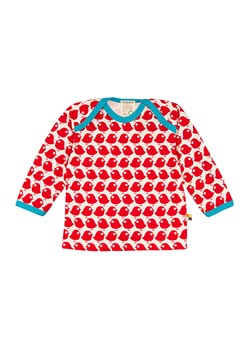 loud + proud Koszulka w kolorze czerwono-białym ze sklepu Limango Polska w kategorii Kaftaniki i bluzki - zdjęcie 172373559