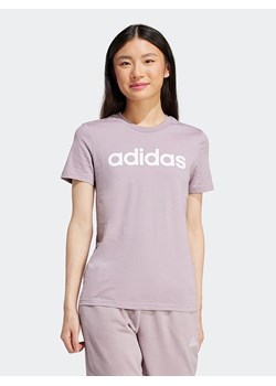adidas Koszulka w kolorze fioletowym ze sklepu Limango Polska w kategorii Bluzki damskie - zdjęcie 172373815