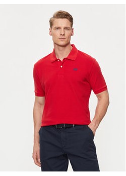 La Martina Polo BPMP01 PK031 Czerwony Regular Fit ze sklepu MODIVO w kategorii T-shirty męskie - zdjęcie 172375169