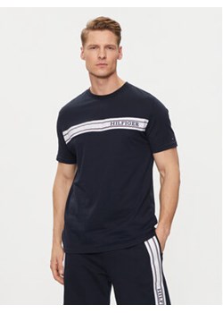 Tommy Hilfiger T-Shirt UM0UM03196 Granatowy Regular Fit ze sklepu MODIVO w kategorii T-shirty męskie - zdjęcie 172375188