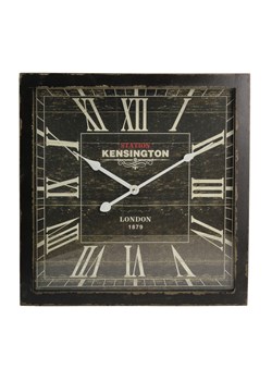 Zegar ścienny London Black 40x6x40cm ze sklepu dekoria.pl w kategorii Zegary - zdjęcie 172376479