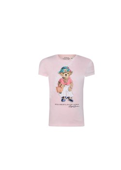 POLO RALPH LAUREN T-shirt | Regular Fit ze sklepu Gomez Fashion Store w kategorii Bluzki dziewczęce - zdjęcie 172376607