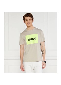 HUGO T-shirt Dulive222 | Regular Fit ze sklepu Gomez Fashion Store w kategorii T-shirty męskie - zdjęcie 172376636