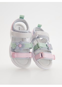 Reserved - Kolorowe sandały na rzepy - wielobarwny ze sklepu Reserved w kategorii Sandały dziecięce - zdjęcie 172378006